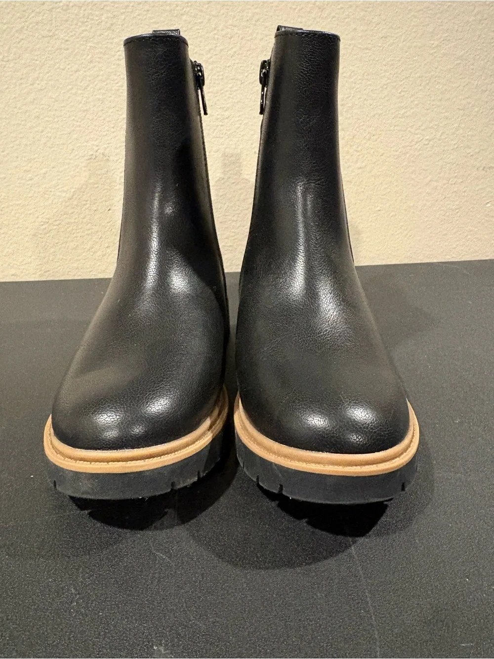 Art Class Kids Girls Laurel Side Zip Wedge Chelsea Boots Black Toddler Size 13_10